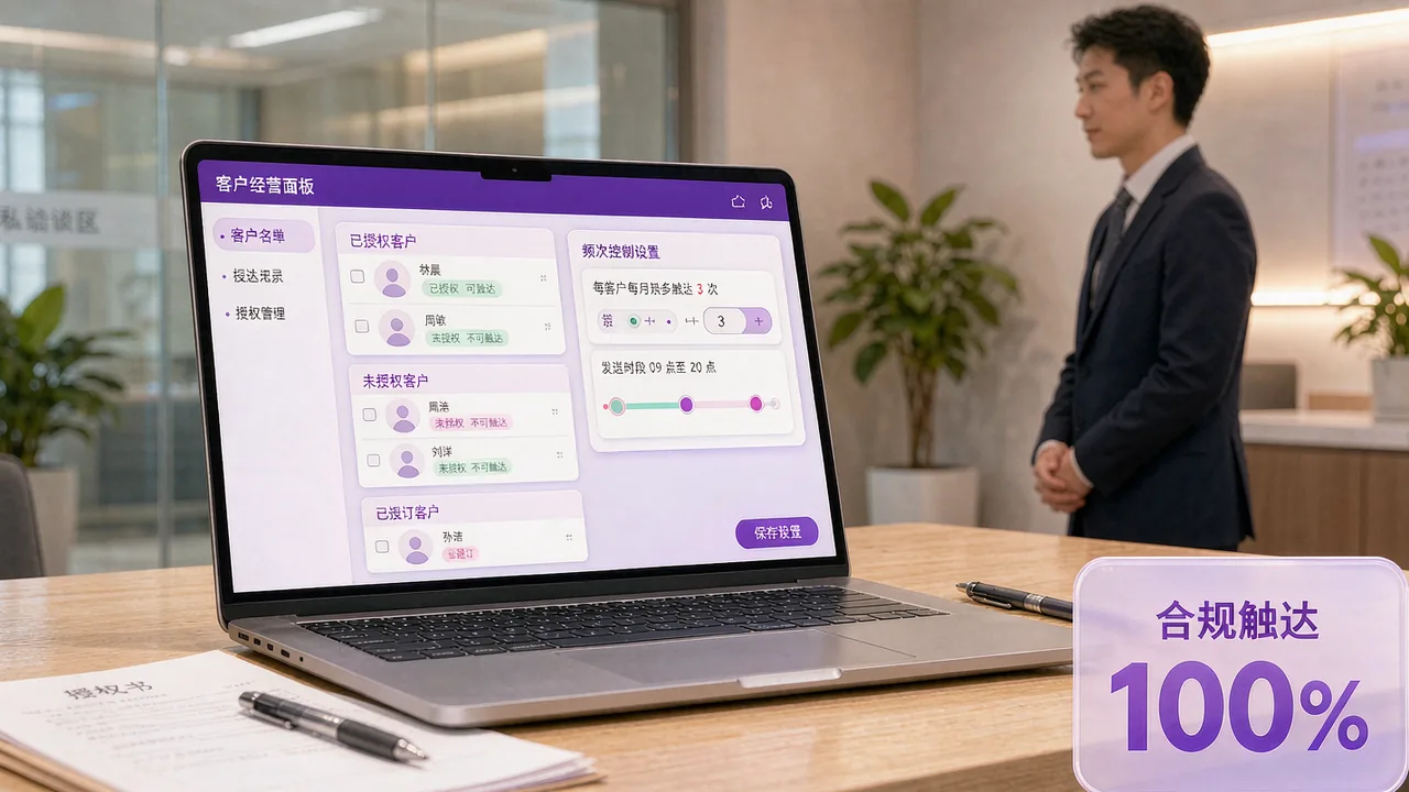 金融行业合规营销自动化方案配图